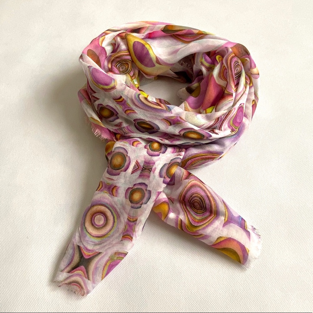 Nordstrom Pastel Print Scarf Wrap
